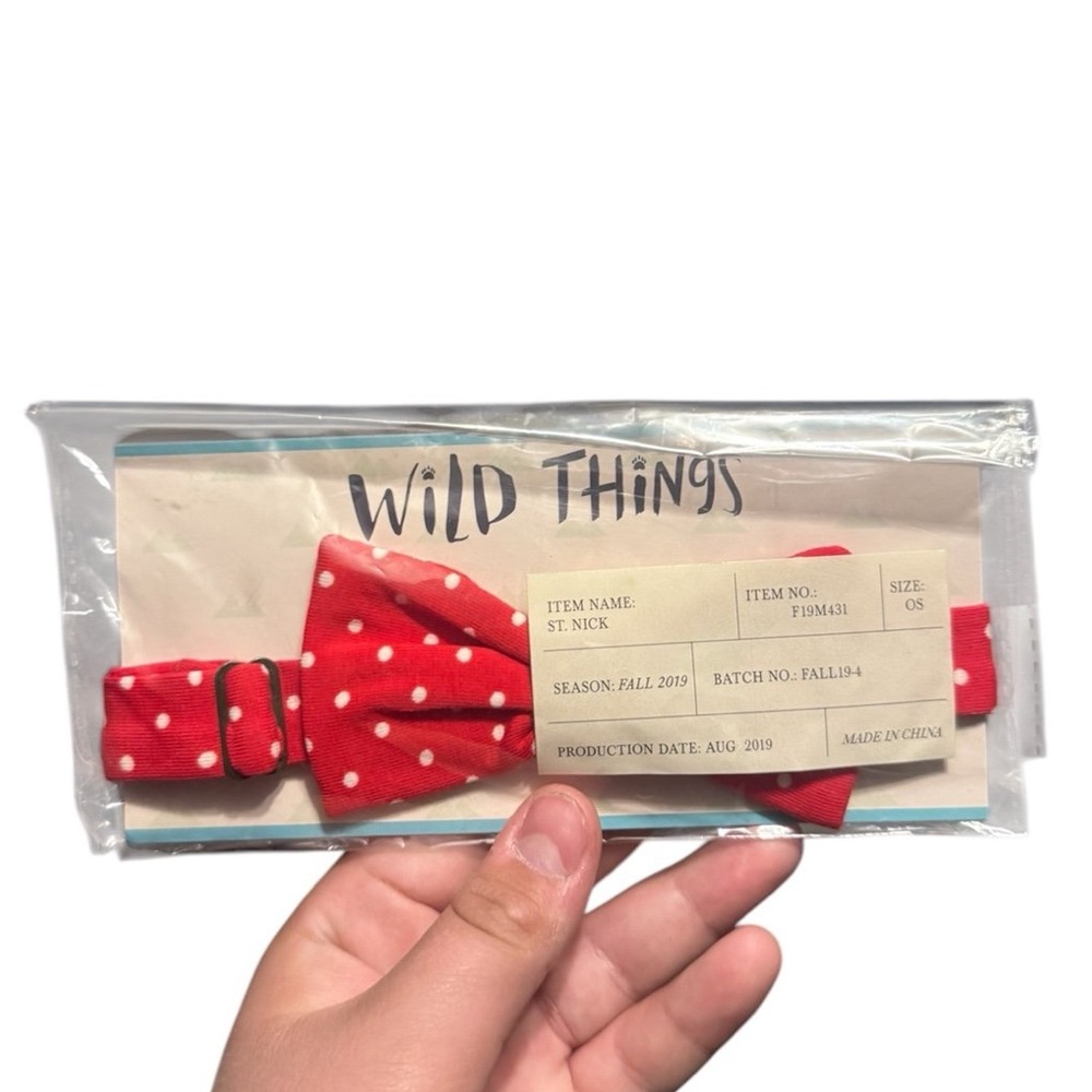 Wildflowers bowtie